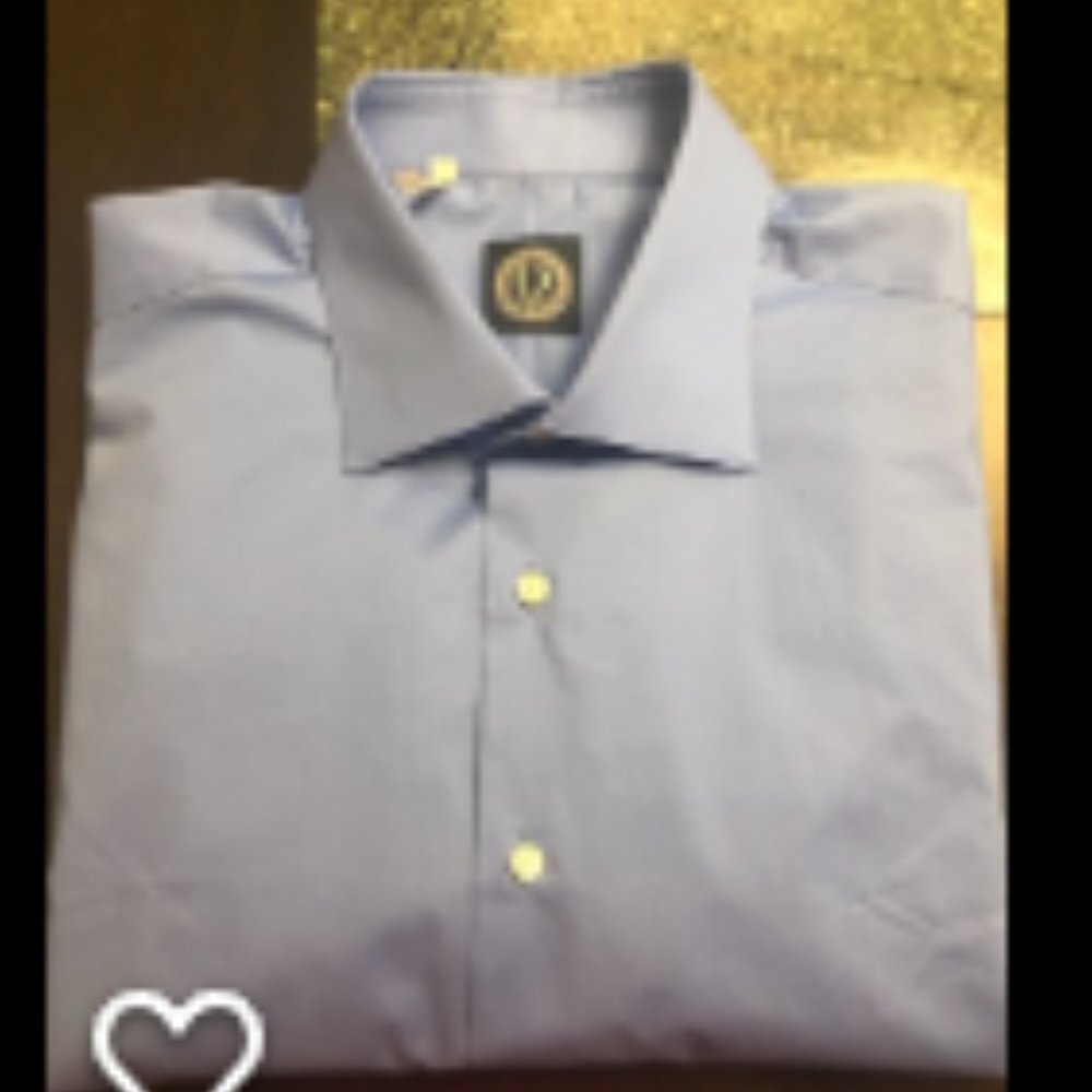 Light Blue, “Q” Clothery Custom Shirt